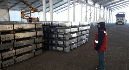 Logistics increase in the industrial sector
