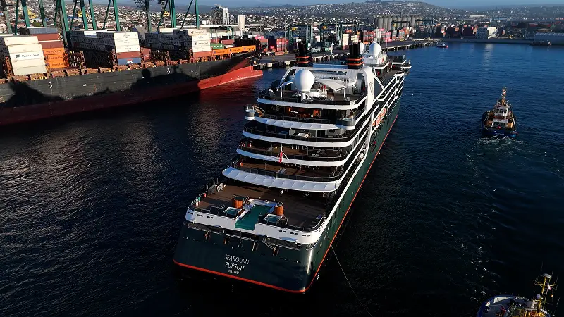 AGUNSA Welcomes the First Cruise Ship of the Season in San Antonio