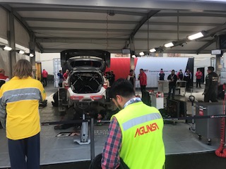 AGUNSA was part of the Logistics of the World Rally in Concepcion