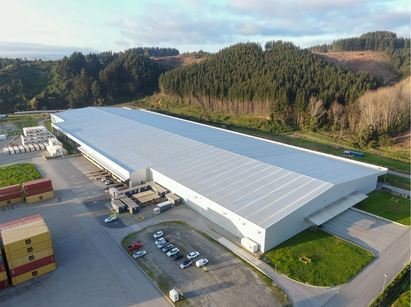 AGUNSA strengthens logistics services in Coronel Bay