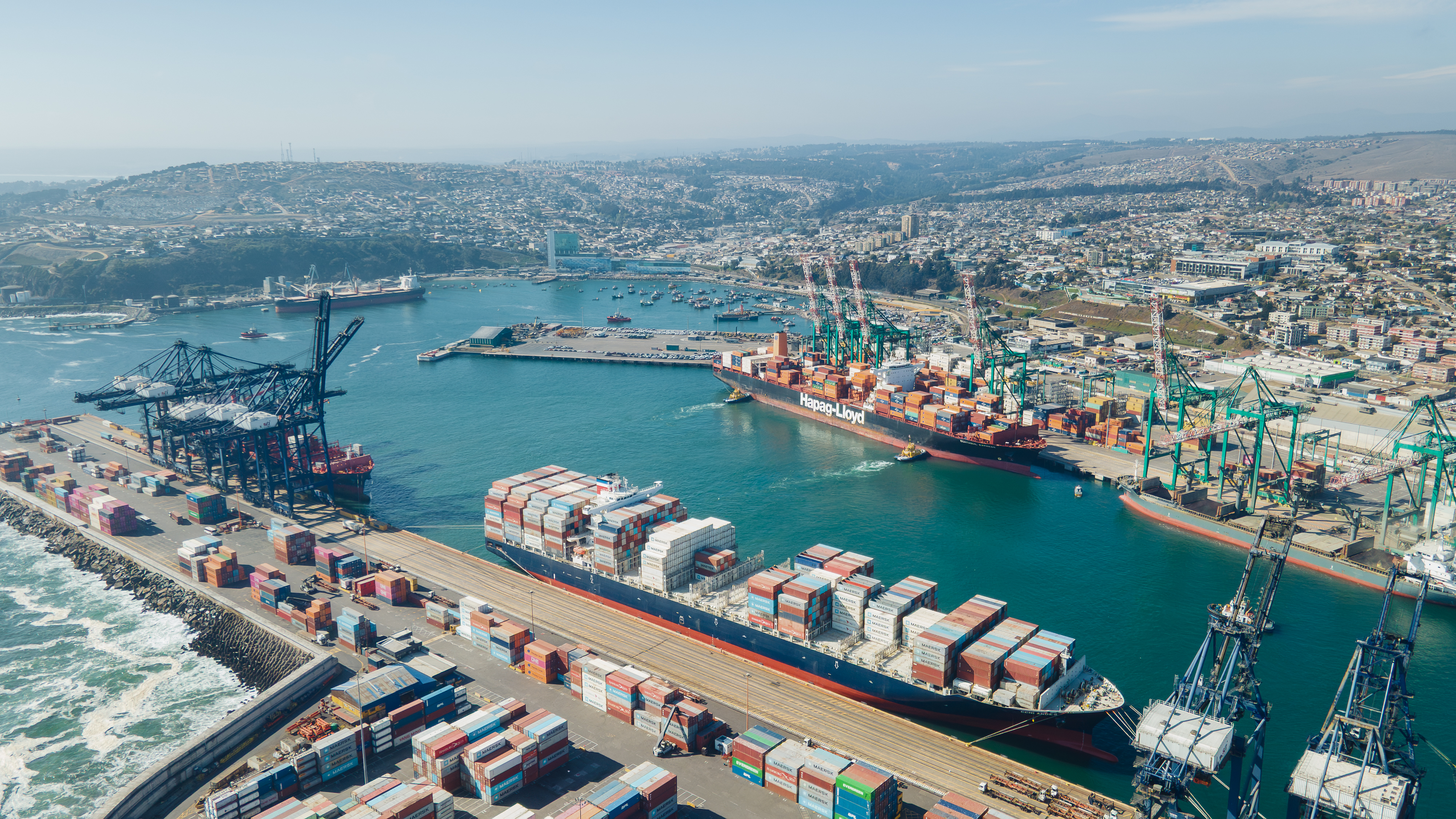 AGUNSA Commemorates 61 Years Driving the Expansion of the Country’s Largest Maritime Terminal in San Antonio